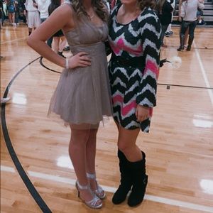 Teeze Me Dress in Nude